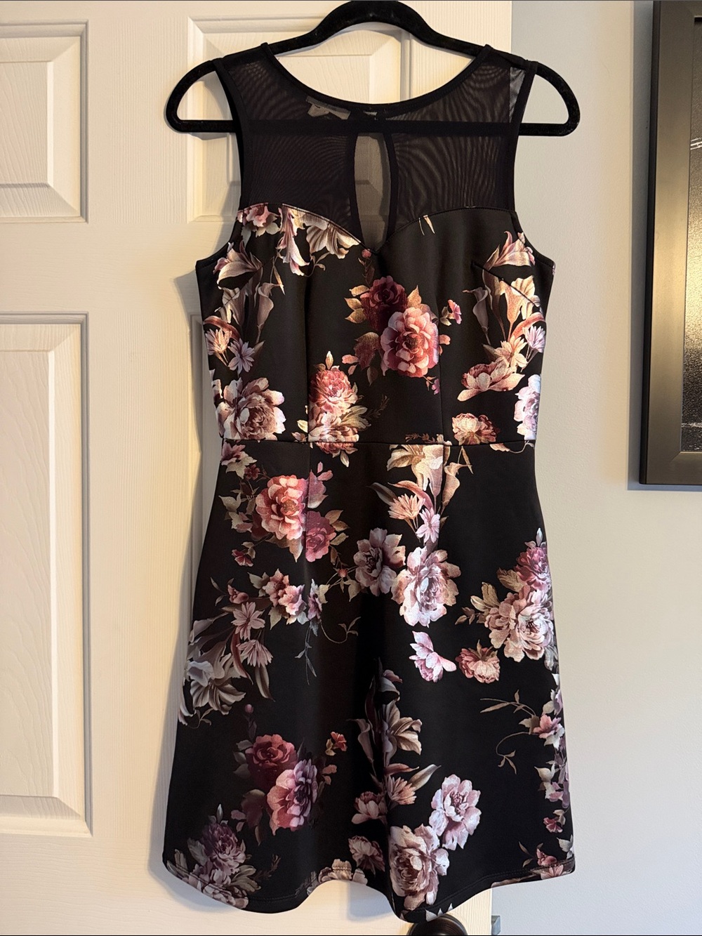 Black Floral Dress